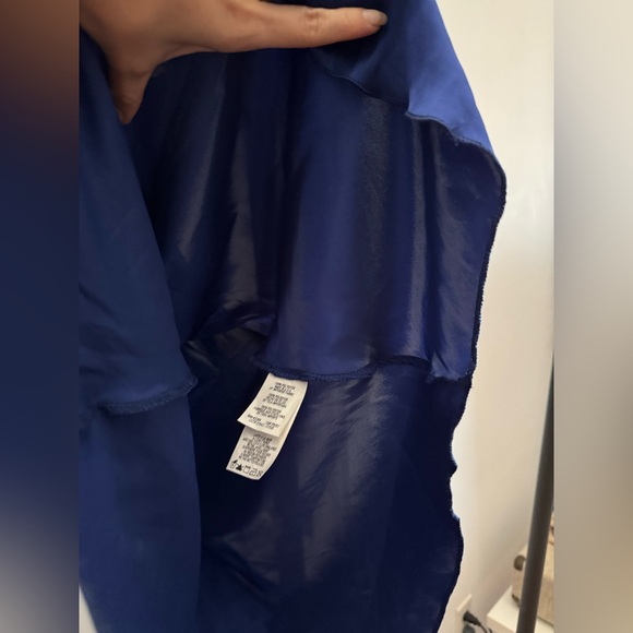 BEBE - Satin Cowl Neck Midi Dress XS - Picture 7 of 9